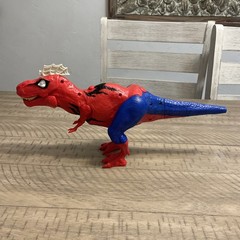 Marvel Spiderman Web Chompin Spider Rex T-Rex Dino 2022 Works Sounds