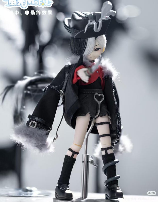 Pre-Sale Mofu Yinlv Snake 9In Bjd Hang Card Limited Dressable Action Figure Gift