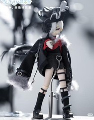 Pre-Sale Mofu Yinlv Snake 9In Bjd Hang Card Limited Dressable Action Figure Gift