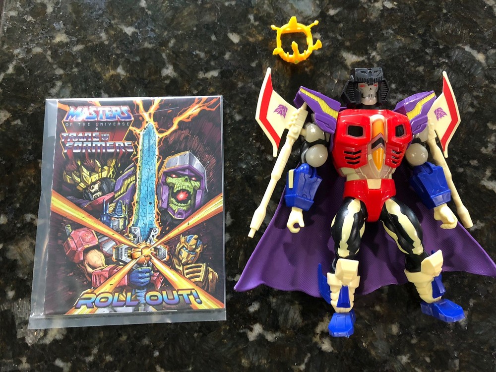 Transformers x Masters Of The Universe Starscream Armor Scare Glow 5” MOTU 2026