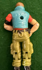 Gi Joe Solder Action Figure 1980s figure set Of 3 Hong Kong Army Warrior