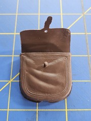 Original Vintage Marx Johnny West Brown Saddle Rifle Knife Blanket Accessory Lot