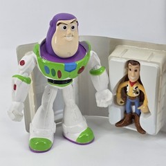 Disney Pixar TOY STORY Loose Lot 6 Figures Woody and Buzz Lightyear Thinkway