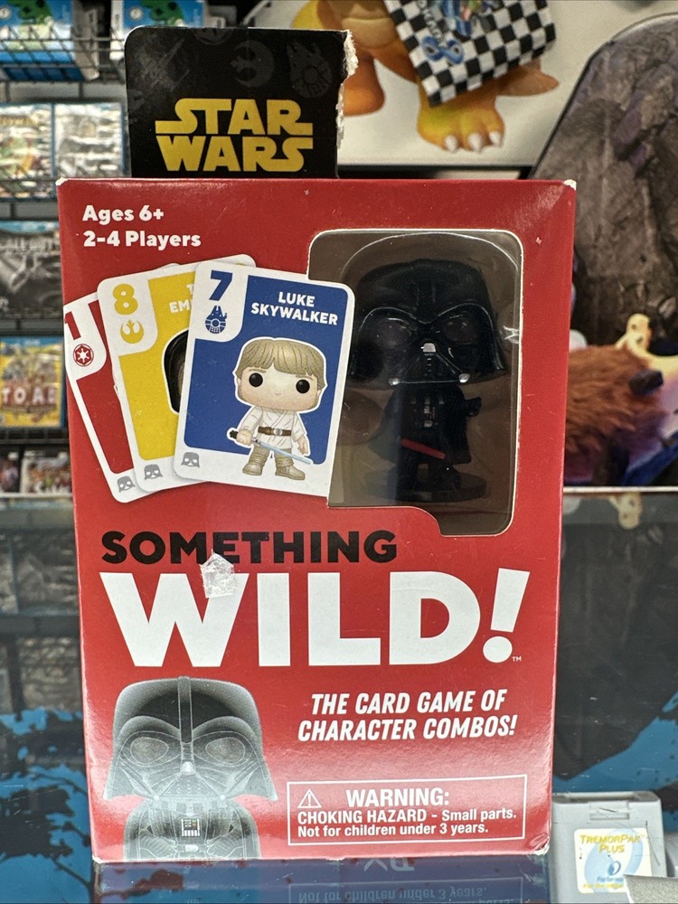 Funko Something Wild Star Wars with Darth Vader Pocket Pop Card Game for 2-4