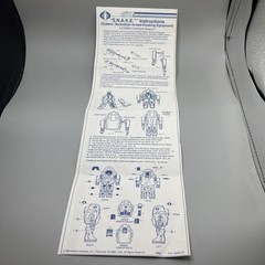 Vintage GI JOE ARAH Cobra S.N.A.K.E. SNAKE Blueprints – Hasbro 1983 VG