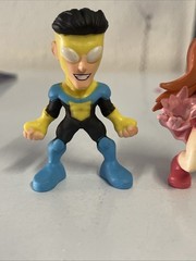 2 Loose Invincible Phatmojo Opened Mystery Figures – Mark & Atom Eve – common