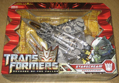 NEW SEALED TRANSFORMERS REVENGE OF THE FALLEN MOVIE ROTF STARSCREAM 2009 Hasbro