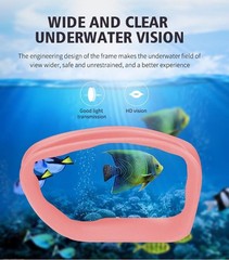 Kids Swimming Goggles (3-15 Years) – Big Frame HD View, Anti-Fog, No-Leak
