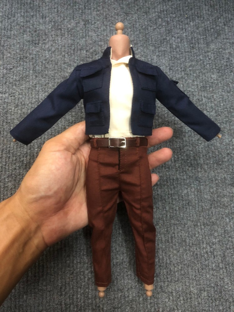 1/6 Custom Han Solo Star Wars Harrison Ford Bespin Version for Action Figure