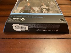 Star Wars Black Series Pulse Exclusive 2-Pack Anakin Skywalker Clone Captain Rex