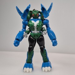 Bandai Digimon Digivolving Palidramon Loose Action Figure 2000 6.5 Inches