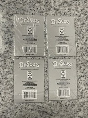 Lot Of 4 Rare Dr Seuss 3D CARD 2013 Geddes Trading Cards- In Packaging!