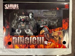 Transformers 3rd Party Dinoking Fans Project Saurus Ryu-Oh Dinoichi 2015 New