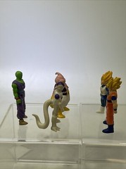 Vintage Dragon Ball Z Mini-Figures 90’s DBZ Lot Of 5 Frieza Boo Goku Vegeta #ML