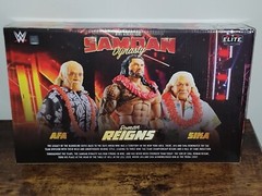 WWE Elite SAMOAN DYNASTY ROMAN REIGNS AFA SIKA 3 Pack & The Rock Family 3 Pack