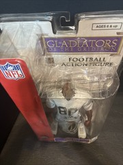 NFL Gladiators Of The Gridiron Jerry Rice Oakland Raiders Football Figure WHITE