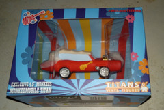 The Monkees Monkeemobile Titans Designed 4.5-inch Tall Stylized Vinyl Figure