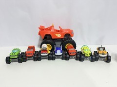 Nick Jr Blaze And The Monster Machine Diecast Car Lot Talking Monster Truck