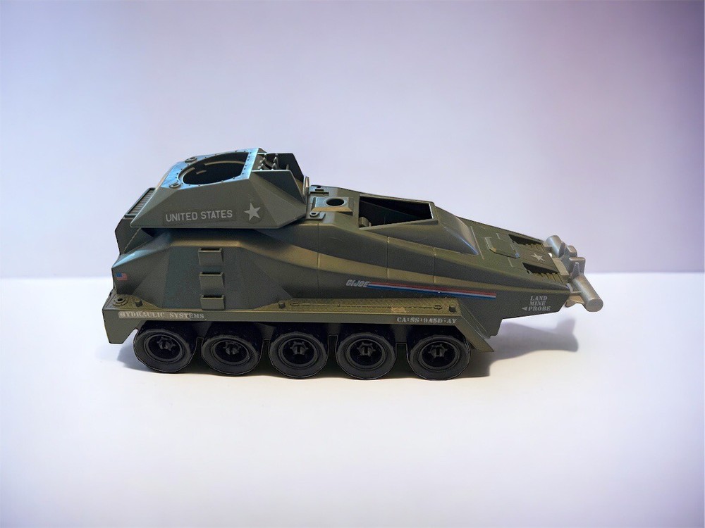 GI JOE PERSUADER Land Mine Probe 1987 Hasbro United States Army Tank Dead Eye US