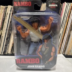 Collect Major Big Rubber Guys John Rambo Sylvester Stallone Figure LJN BRAND NEW