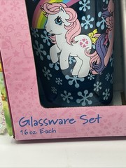 2013 G1 My Little Pony 16oz Glassware Rare HTF