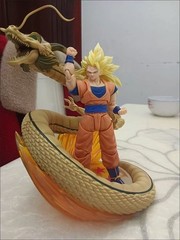 Dragon Blaster Super Saiyan Son Goku ssj3 Demoniacal Fit Action Figure In Stock