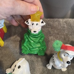 Vintage Disney’s/ Mc Donald’s PVC Toys Lot Of 20 Christmas Theme 101 Dalmatians