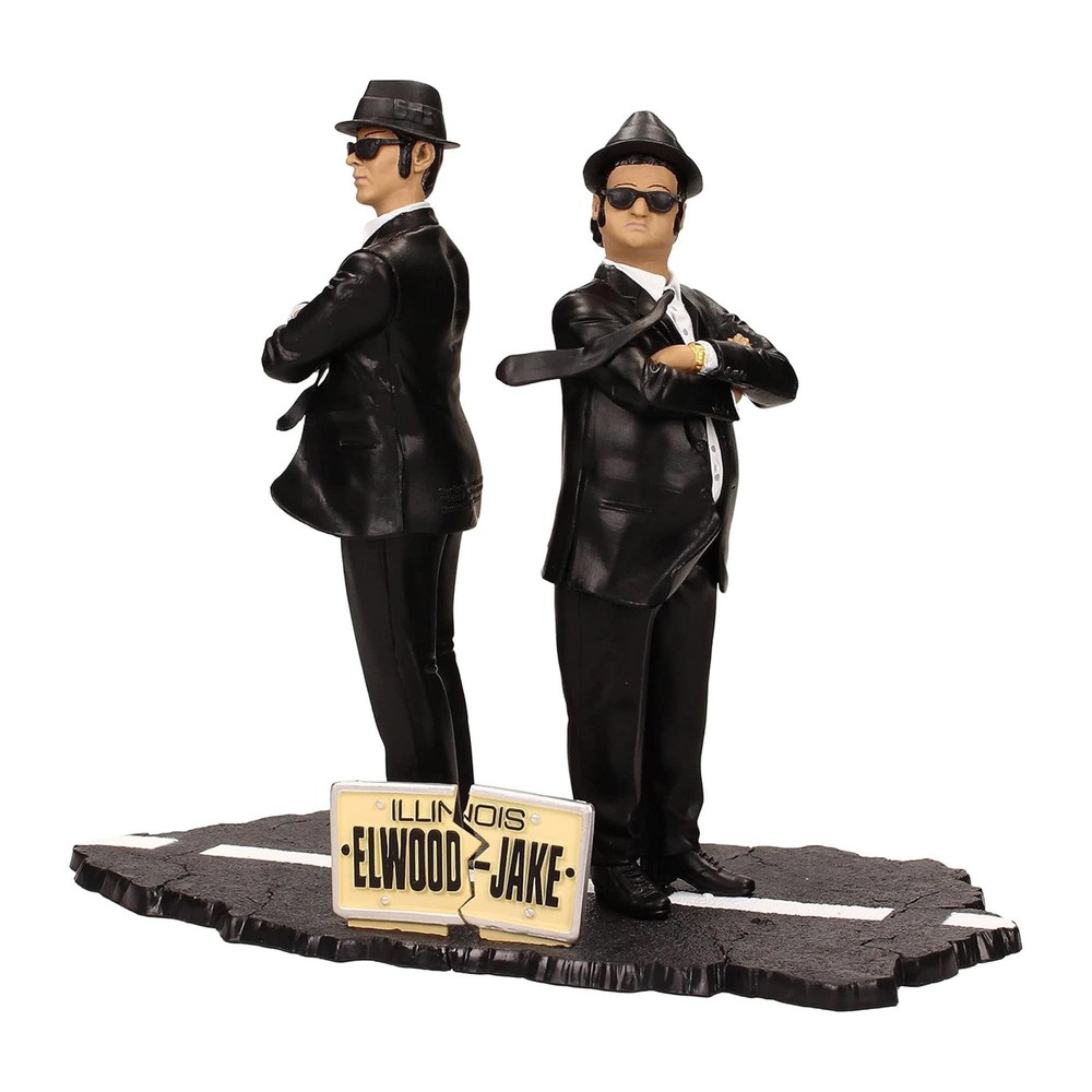 The Blues Brothers Jake and Elwood 7-Inch Figure Set