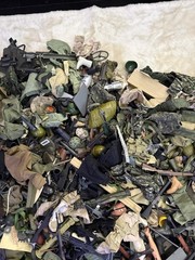 Massive 18lb GI Joe, Formative INTL, 21st Century Toys Lot Uniforms Guns Helmet
