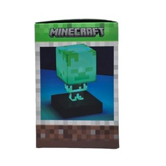 Minecraft Drowned Figure Paladone Series 1 Model 005 Green LED Light