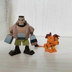 1pcs Random Final Fantasy VII FF7 Polygon Figure Cloud Mystery Box Collectible
