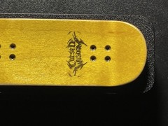 NEW 34mm Handmade Maple Fingerboard Deck– 100% Handcrafted in California