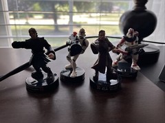 Star Wars Attacktix Hasbro 2005 Battle Masters Game Lot of 4