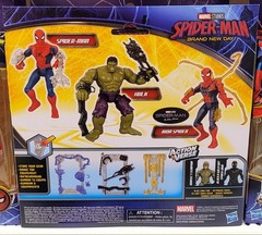 Hasbro Spider-Man Brand New Day Action Verse 3 Figure Set Action Figure 4in NEW