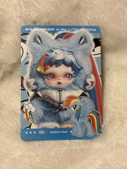 POPMART x Skullpanda My Little Pony Series Plush Doll Figure – Rainbow Dash
