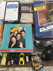 CHRISTMAS GIFT LOT Card Game Lot meme Seinfeld Dilbert Vineyard GI Joe Psycho