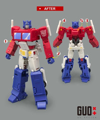 IN STOCK! GO BETTER 3D DIY Upgrade Kit For SS Devastation OP Prime （#PART A）