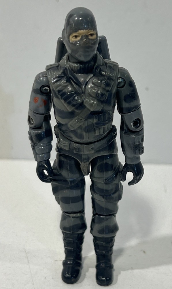 Vintage GI Joe 1984 Cobra Saboteur Firefly Figure With Backpack Nice Hong Kong