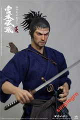 ZGJKTOYS L-001 1/6 Ronin Series: Miyamoto Musashi Action Figure In Stock