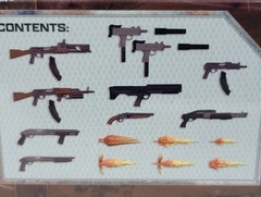 Valaverse Action Force Weapons Pack Lima II 1/12 Weapons pack Blast effects