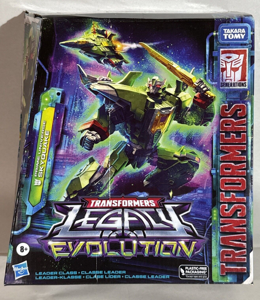*Damaged Box* Transformers SKYQUAKE Legacy Evolution Prime Universe Figure