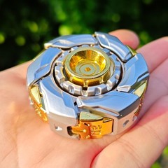 Toys Stress Relief For Adults Magnetic Metal Fidget Open Armor Spinning Top