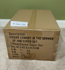 ThreeA Popbot Dark Cowboy in the Service of Him Super Set 1/6 SEALED SDCC 2026