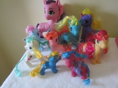 My Little Pony Random Mixed Lot Of 9 Figures Various Generations & Sizes