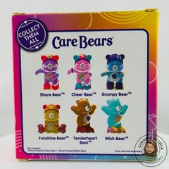 Care Bears Flocked Cheer Bear & Share Bear Roller Skates 2pc NIB