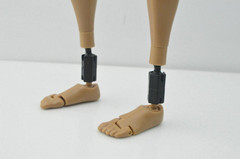 1/2 Normal ‘n Extra Long Foot Leg Peg Joint Adapter Set For 12″ Hot Toys Phicen