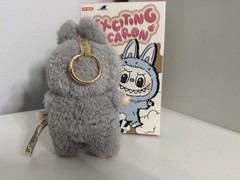 POP MART Labubu The Monsters Exciting Macaron Series Plush Dolls – Sesame Bean