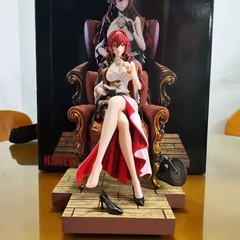 New Honkai Star Rail Himeko Anime Figure Gk Statue Sofa Sitting Pose Desktop