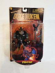 Duke Nukem PIGCOP – Vintage 1997 action figure 3D Realms, ReSaurus, Series 2 NOC