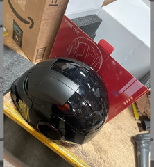 Iron Man Full Black Helmet MK5 1/1 Electronic Voice-controlled Mask Cosplay Prop